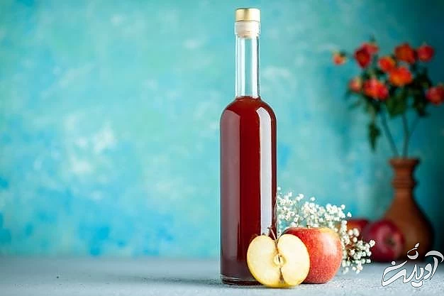 درمان منافذ باز پوست در طب سنتی سرکه سیب